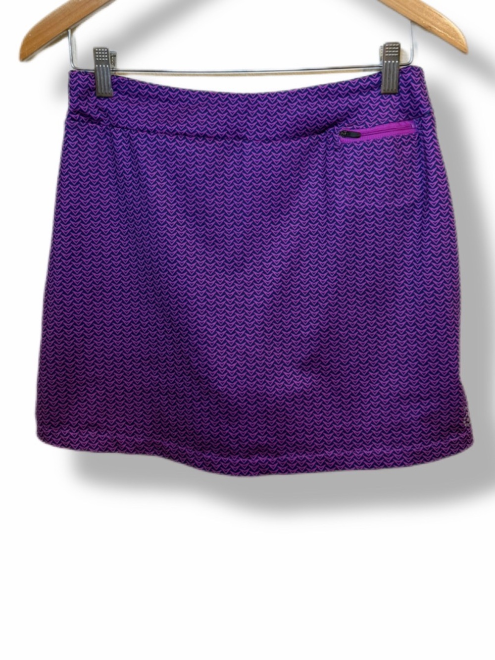 Be Inspired Purple Pink Athletic Golf Tennis Skort Skirt Small